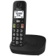 PANASONIC Bežični telefon KX-TGU110FXB/ crna