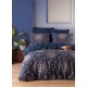 Aberto Design Komplet posteljina Varak, 200x220 cm, 220x240 cm, Tamnoplava