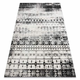 eoshop Moderna preproga MUNDO E0592 etnična zunanja bež/črna ( - Velikost: 80x250 cm)