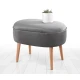 Atelier del Sofa Tabure 63x47x44cm, Sivo