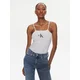 Body Calvin Klein Jeans ženski, bela barva