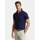 Polo Ralph Lauren Polo majica 710713130006 Mornarsko modra Custom Slim Fit