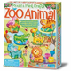 4M Kreativni set Napravi i oboj zoo