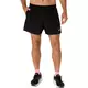 Asics CORE 5IN SHORT, moške kratke tekaške hlače, črna 2011D214