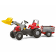 Traktor na pedale sa prednjom kašikom i prikolicom Rolly Toys Rolly Junior 811397