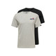 ELLESSE Majica Voodoo, siva, črna