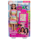 Barbie rjavolasa učiteljica karierna lutka z dodatki - Mattel