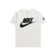 Nike Sportswear Majica Futura Evergreen črna/bela