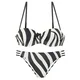 FRENCH CONNECTION Bikini črna/bela