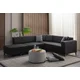 Atelier del Sofa Ugaona garnitura na razvlačenje West Left, 230 x 285 cm, Antracit