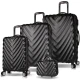 MyValice Set kofera 7262, 4 dela, Crni