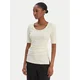 Calvin Klein Bluza LV044E267G Bež Slim Fit