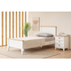 Woody Fashion Single Bedstead Uren Modern Country - 90 x 190