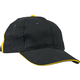 KNOXFIELD baseballska kapa črna/rdeča