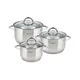 KINGHOFF KH4446 SET ŠERPI 1/3 INOX 6 DELOVA
