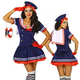 Kostum mornarka Happy Sailor, moder