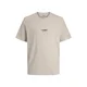JACK & JONES Majica JJESOHO kit/črna