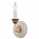 Feiss FE-HARTSVILLE1 - Zidno svetlo HARTSVILLE 1xE14/40W/230V bež/braon
