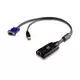 ATEN KA7175-AX KVM kabel Črna, Modra, Kovinska