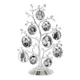 Kovinski stoječ okvir v srebrni barvi 27x18 cm Family Tree – Zilverstad