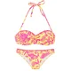 VENICE BEACH Bikini rumena/svetlo roza