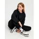 Sinsay - Regularna crewneck dukserica - crno