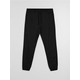 Sinsay - Pamučne jogger pantalone - crno