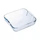 Square heat-resistant glass dish, 25 x 21 cm/2 L, Cook&Enjoy - Pyr