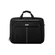 TOO 15.6 black notebook bag with white decorative strip