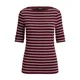 Lauren Ralph Lauren Majica burgund/bela