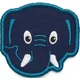 Affenzahn Velcro Badge Elephant