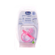 Chicco Varalica silikon 0-6 m 1/1 nežno roze, Pink