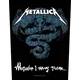 Metallica Wherever I May Roam Našitek za šivanje 36 x 30 cm