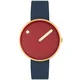 Picto 34097-6714G Unisex Cinnamon Red 34mm 5ATM