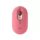 Logitech POP Mouse miš, s emotikonima, Bluetooth, rozi (910-006548)