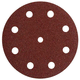shumee Disk za brusni papir, 9 lukenj K80 150 mm