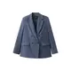 MANGO Blazer Tempo mornarska