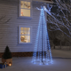 Stožasto božićno drvce plavo 310 LED žarulja 100 x 300 cm