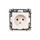 LEGRAND VALENA LIFE Enojna vtičnica z/brez vtičnice 2P+Z kremna 753285