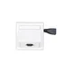 shumee Vivolink WI221184 HDMI vtičnica bela