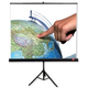 Avtek International TRIPOD Standard 150 1:1 White projection screen