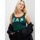 Gap Majica brez rokavov s logem GAP S