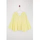 Trendyol Curve Ženska bluza Tbbss25Af00042, Žuta