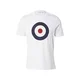 Ben Sherman Majica Signature Target mornarska/češnjevo rdeča/bela/off-bela