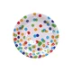Pladnji za zabavo DOTS 23 cm, 6 kosov