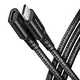 AXAGON bucm32-cf05ab gen2 usb-c - usb-c podaljšek 0.5m, 5a, 20gbps, pd 240w, pleten