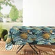 Douceur d intérieur prti NAPPE RECTANGLE 150 x 240 CM POLYESTER IMPRIME BRAZILIA MENTHE/V Večbarvna