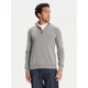 Barbour Pulover Half Zip MKN1074GY52 Siva Regular Fit