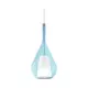 Ideal Lux - Luster na sajli KALIQUE 1xE27/42W/230V prečnik 18 cm dimljeno plava