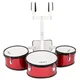 NRG M3TS Marching 3 Tom Set Komplet bobnarjev za pohod 10-12-8 Red (Kot novo)
